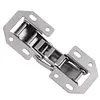 10pcs Cabinet Door Hinges No Drilling Hole Easy Installation Hinges Repair Tools