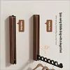 Wood Wall-Mounted Clothes Hanger | Space-Saving & Collapsible
