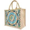 Diamond Painting Mandala Linen Tote Bag Replaceable Canvas for Women