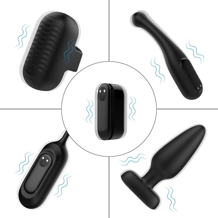 Anal Plug G Spot Vibrators Finger Sleeve Vagina Vibrator Sex Toy Sets