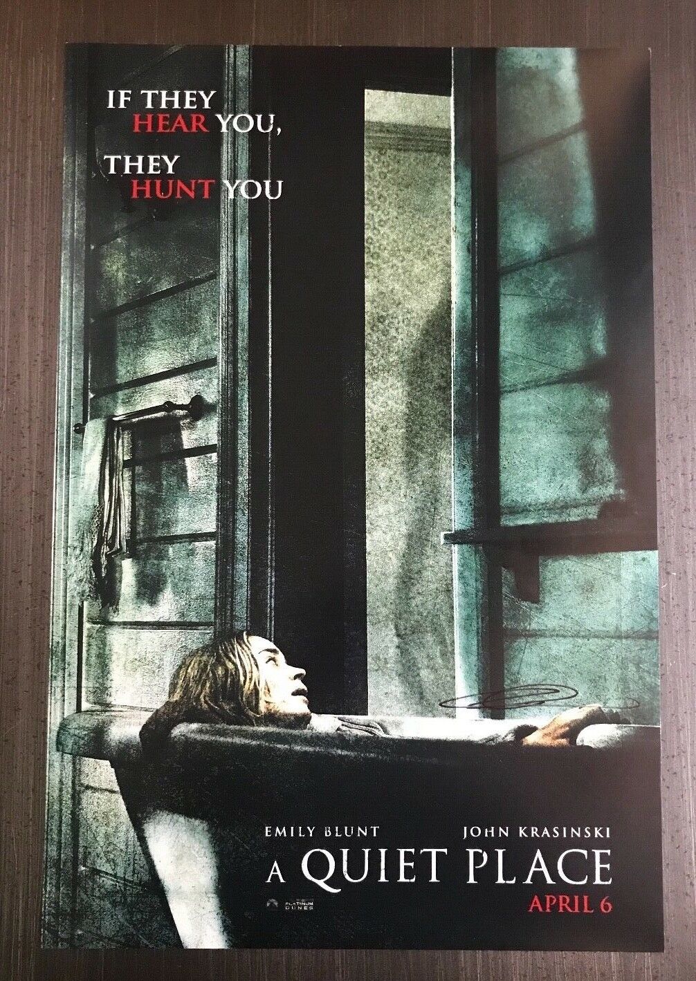 * NOAH JUPE * signed autographed 12x18 Photo Poster painting * A QUIET PLACE * 1