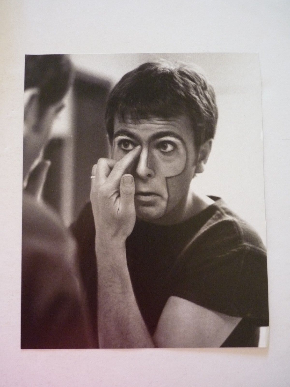 Peter Gabriel Pete Townshend Double Sided Coffee Table Book Photo Poster painting Page 9x12