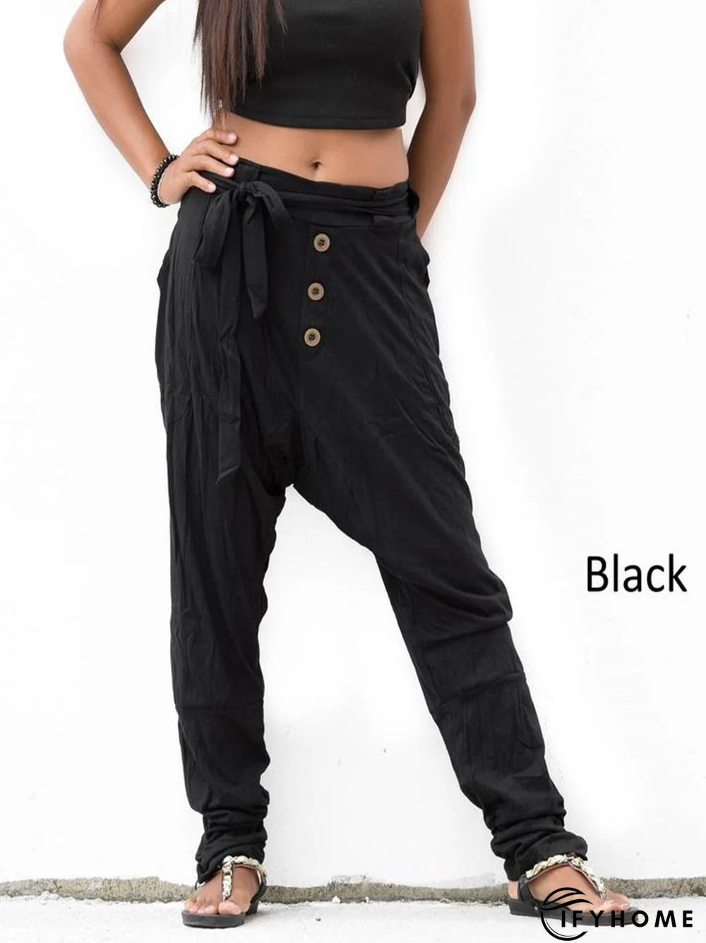 Pockets Casual Pants | IFYHOME