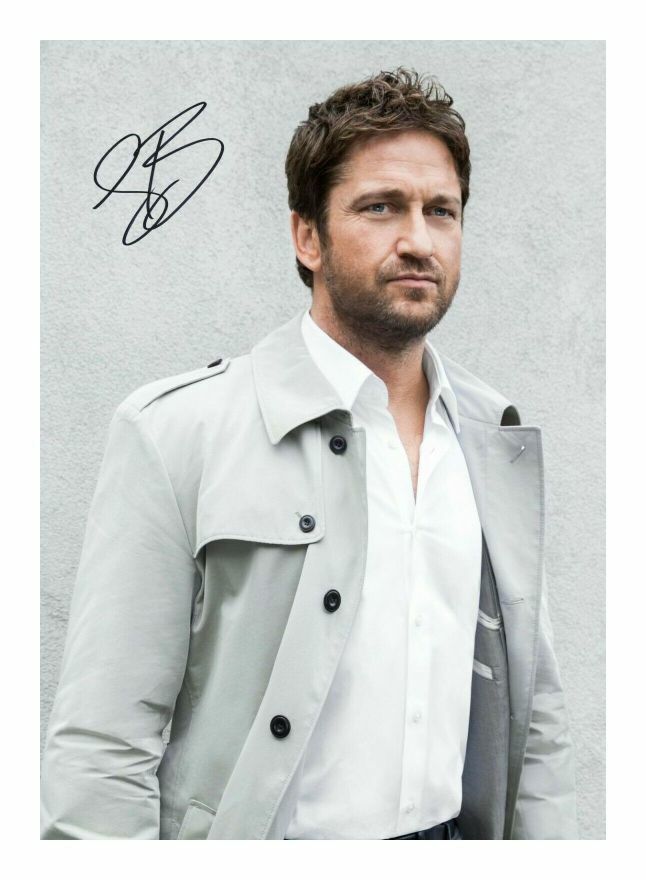 GERARD BUTLER AUTOGRAPH SIGNED PP Photo Poster painting POSTER