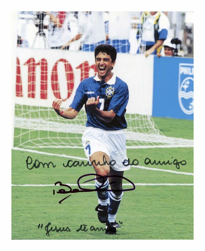 BEBETO - BRAZIL AUTOGRAPH SIGNED PP Photo Poster painting POSTER