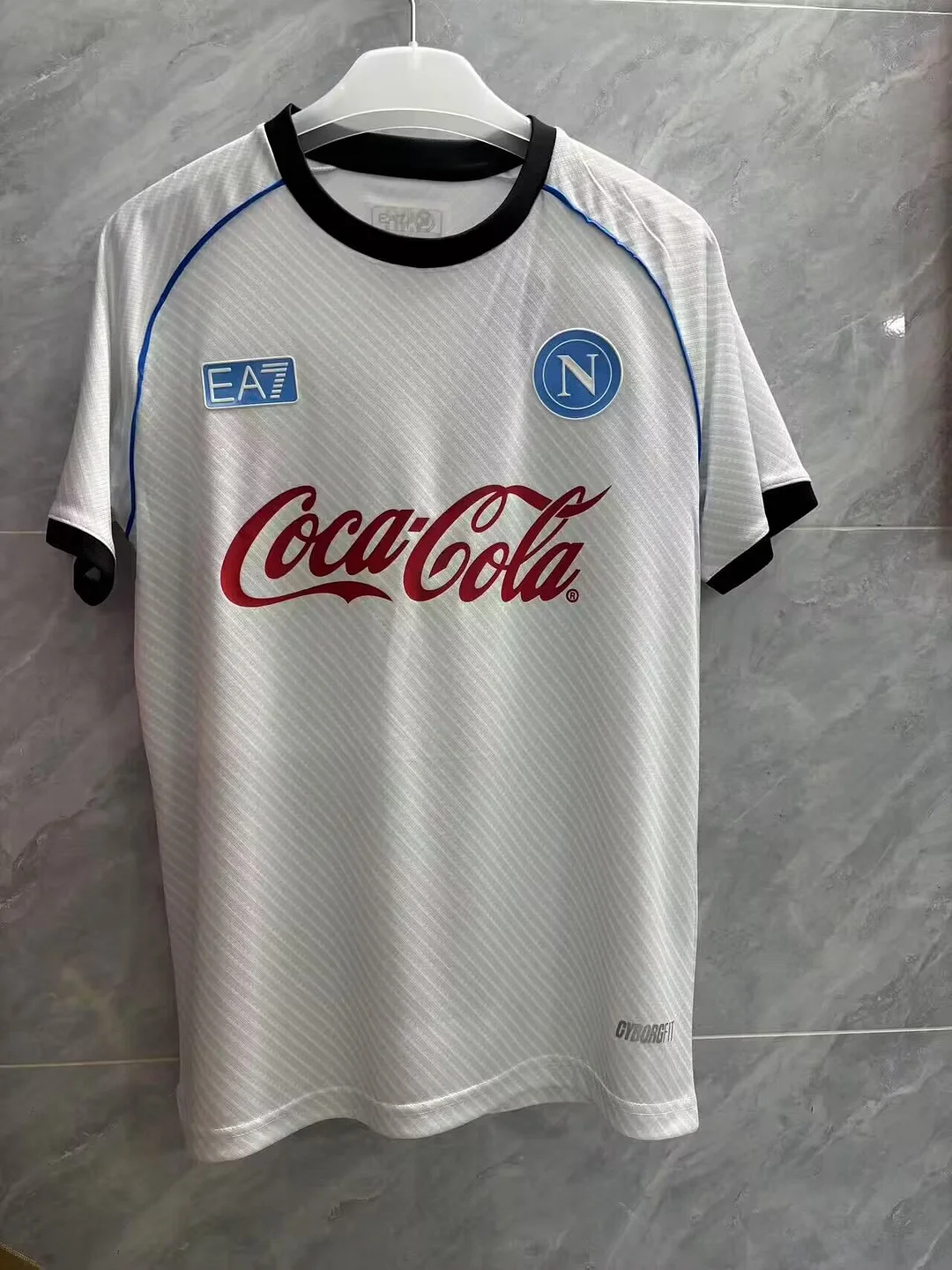 25/26 Naples Napoli White Football Shirt Thai Quality