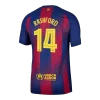 RASHFORD #14 Barcelona Home Authentic Soccer Jersey 2025/26 &ndash; UCL