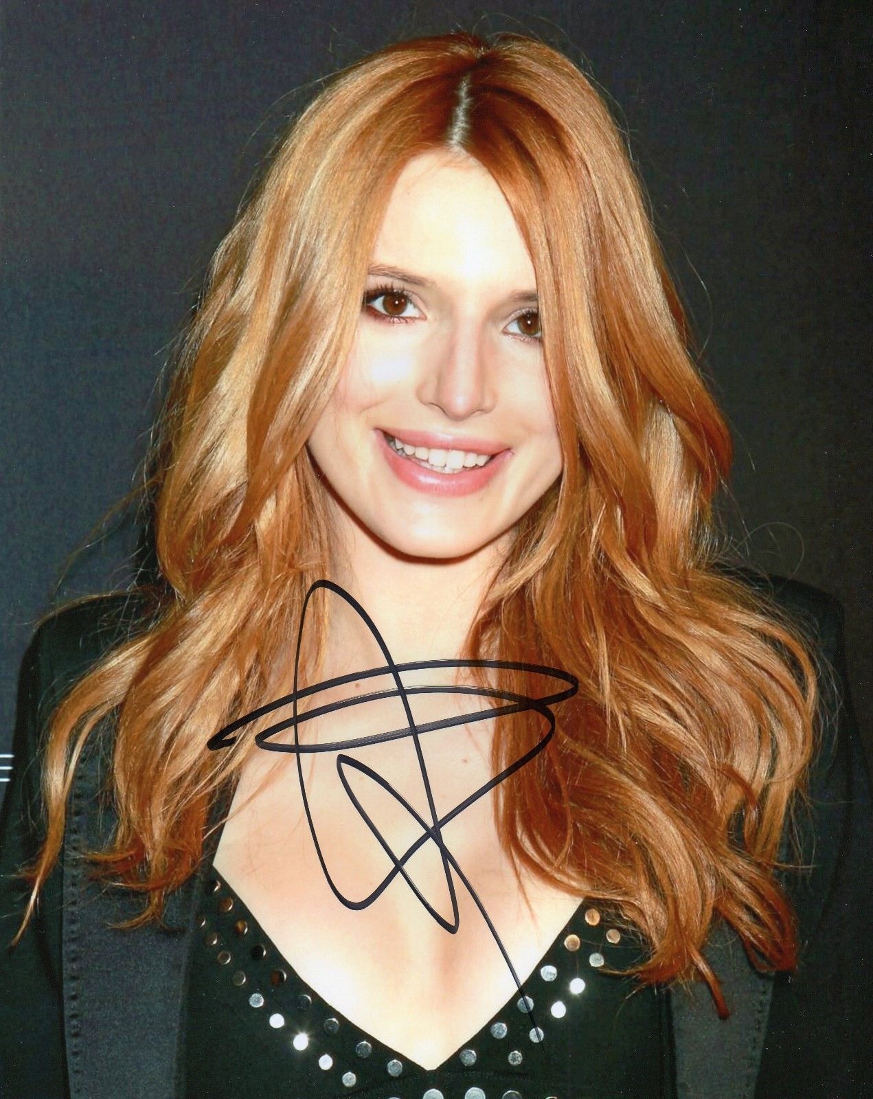 BELLA THORNE AUTOGRAPHED SIGNED A4 PP POSTER Photo Poster painting PRINT 13