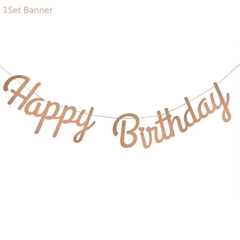 Rose Gold Confetti Baloons Foil Champagne Star Balloon Wedding Latex Ballon globos BabyShower Birthday Party Decoration Supplies