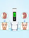 4 in 1 Digital Water Tester 0-9990PPM Accurate TDS EC &Temperature( C F) Meter