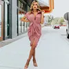 Spring Shirt Short Sleeve Dress