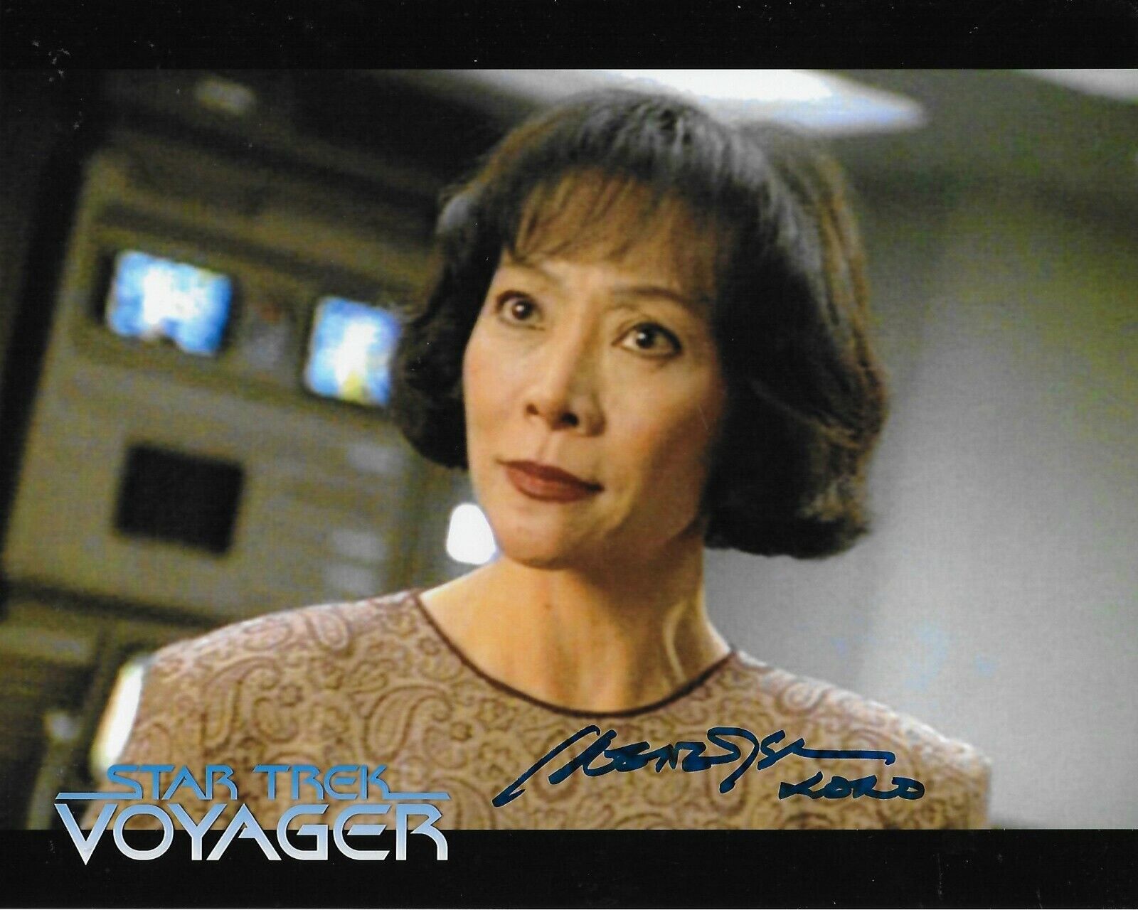 Irene Tsu Star Trek Voyager Original Autographed 8X10 Photo Poster painting #2