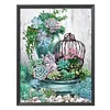 Flower-11CT Stamped Cross Stitch Kit(40*50cm)