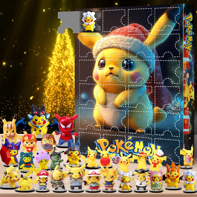 Calendário de advento Pokemon, anime, pikachu em segunda mão durante 11 EUR  em El Campello na WALLAPOP