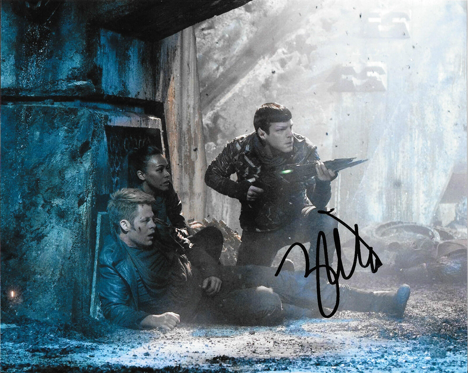 GFA Star Trek Spock * ZACHARY QUINTO * Signed 8x10 Photo Poster painting COA