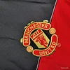 25/26 Manchester United Jacket Black/Red Windbreaker