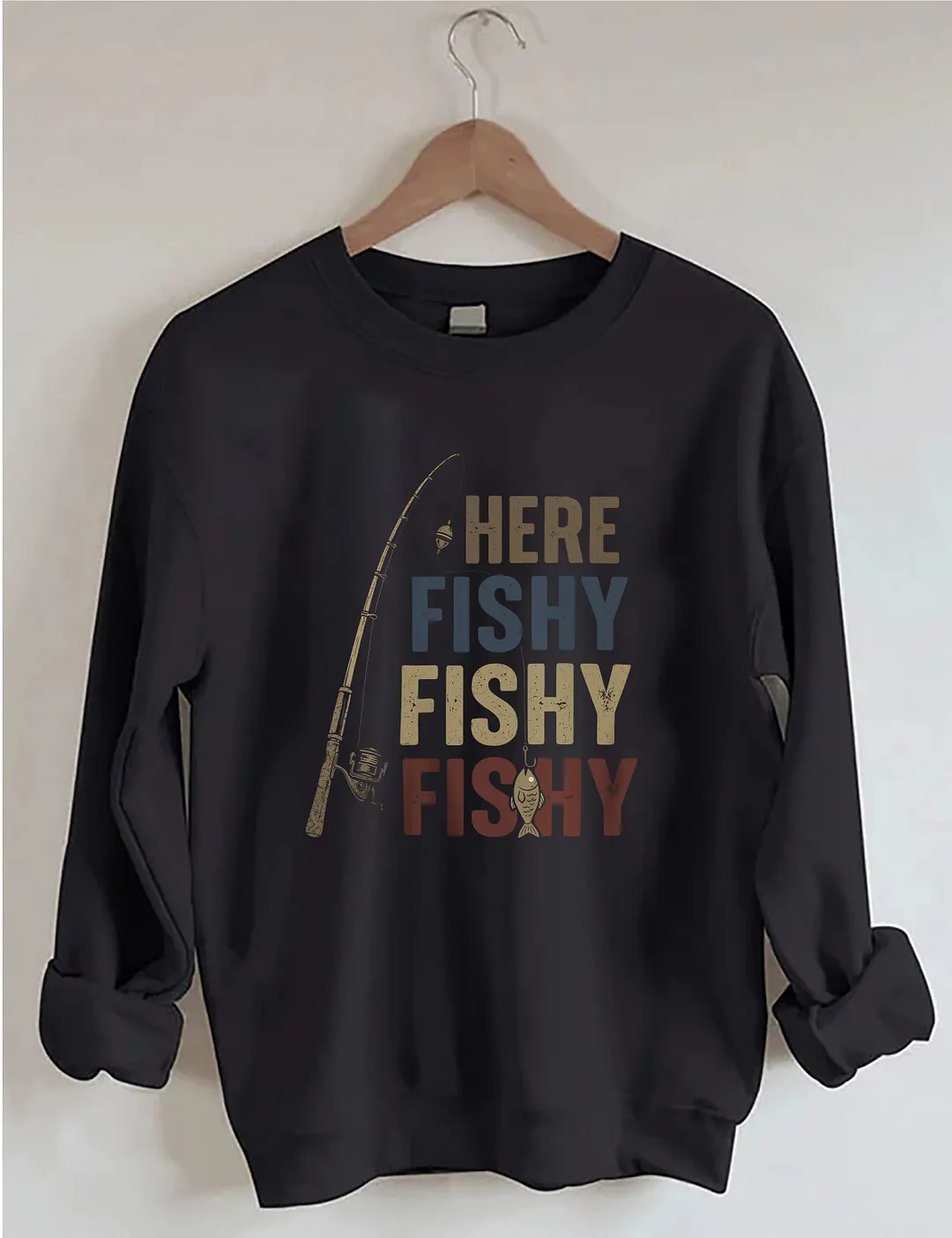Here Fishy Sweatshirt