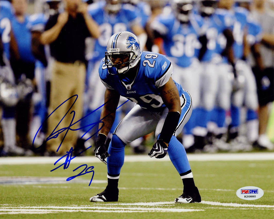 Eric King SIGNED 8x10 Photo Poster painting Detroit Lions PSA/DNA AUTOGRAPHED