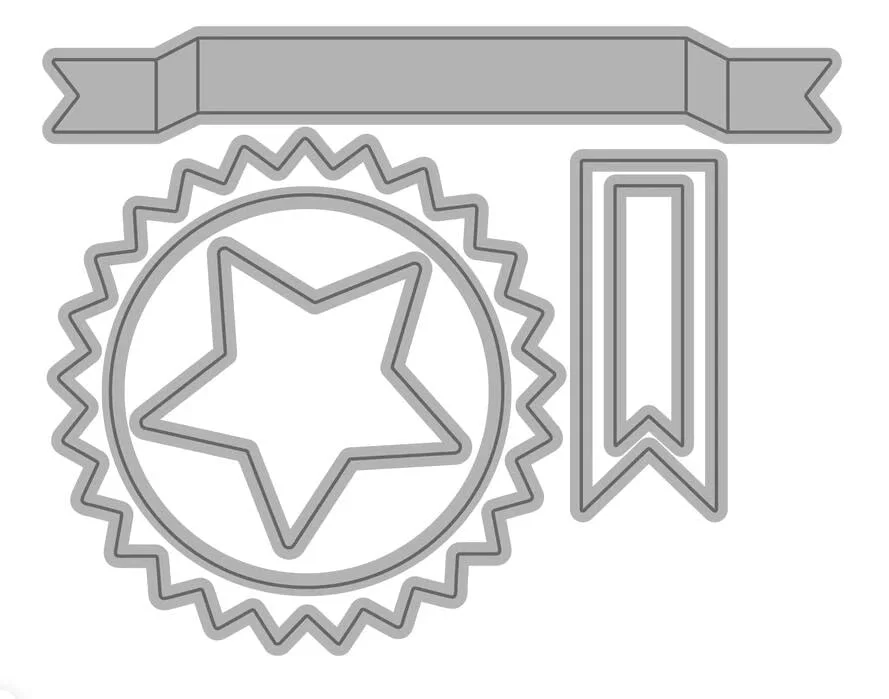 Metal Cutting Dies Slimline Essentials card Scrapbooking Stencil Cut Die For DIY Card Crafts Handmade