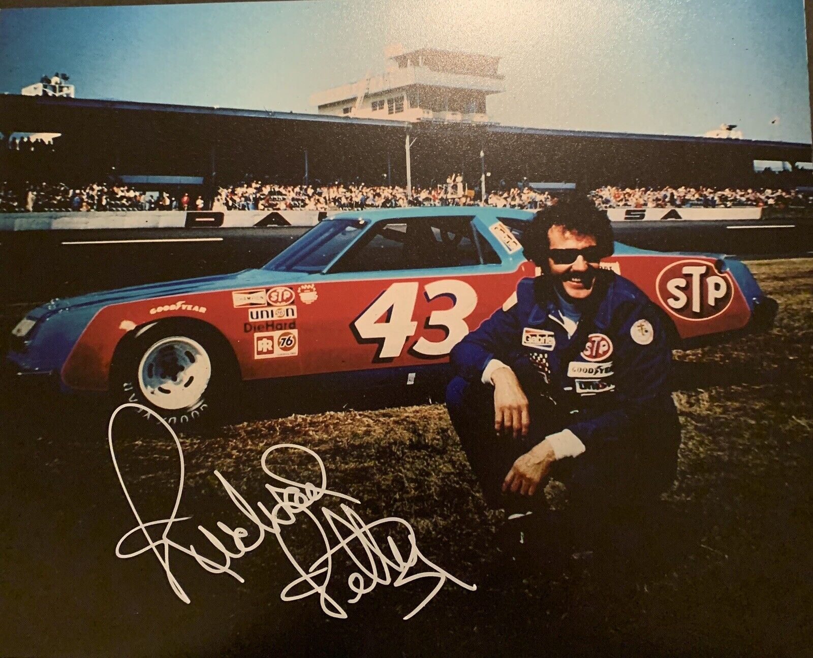 Richard Petty Signed Auto 8x10 Photo Poster painting Pic Nascar