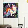 Diamond Painting -DIY Round Drill Girl Horse