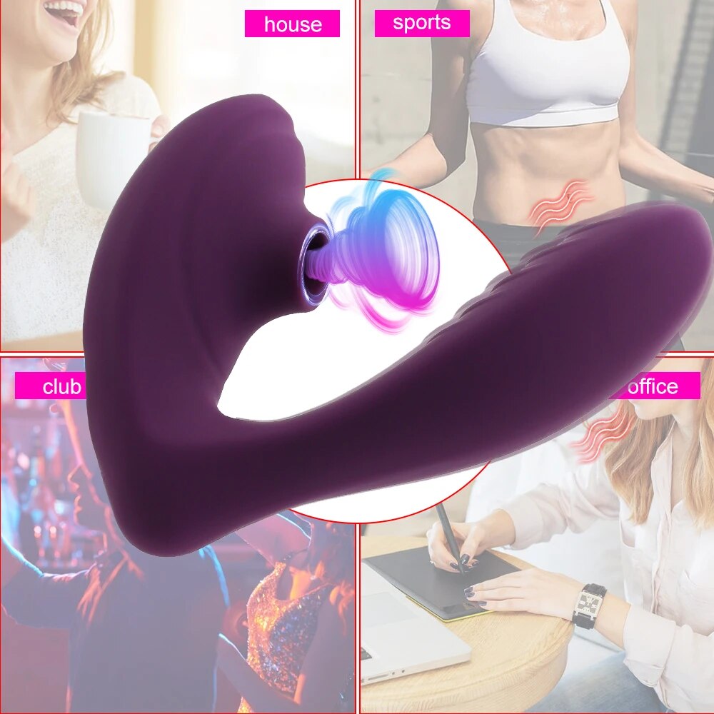 Clitoris Sucker Vibrator with 10 Vibration Modes