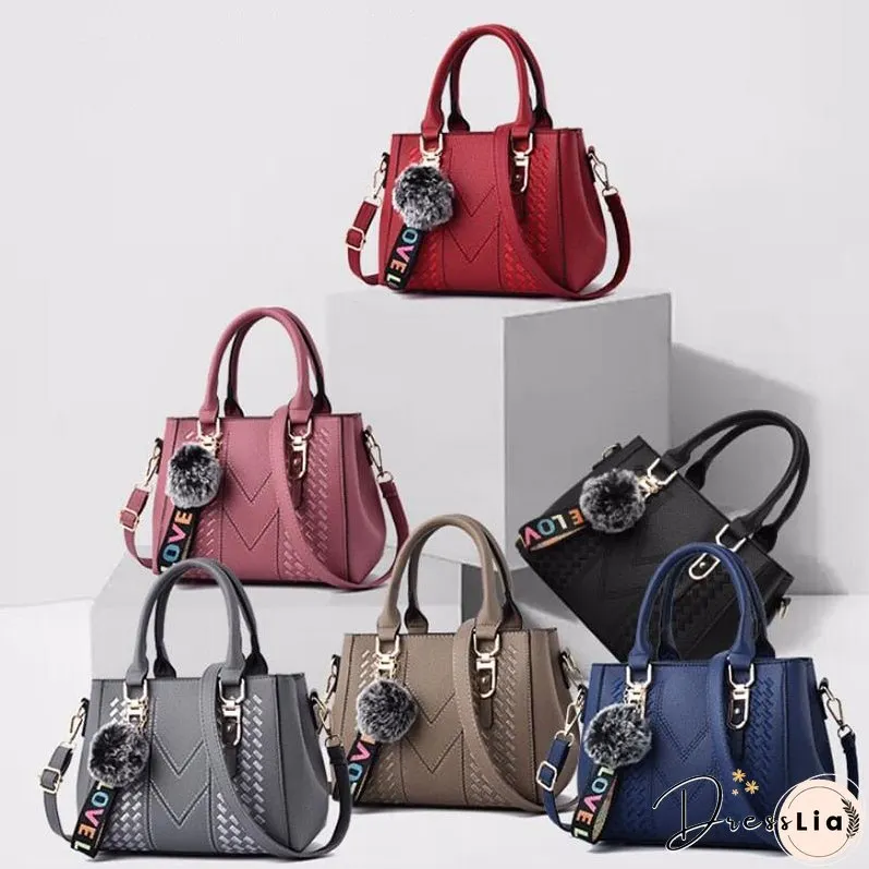 Embroidery Messenger Bags Women Leather Handbags