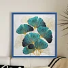 Ginkgo Leaf  - 9CT Partial Beaded Cross Stitch Kit(45x45cm)