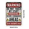 Warning - Vintage Metal Signs(12*16Inch) - Warning