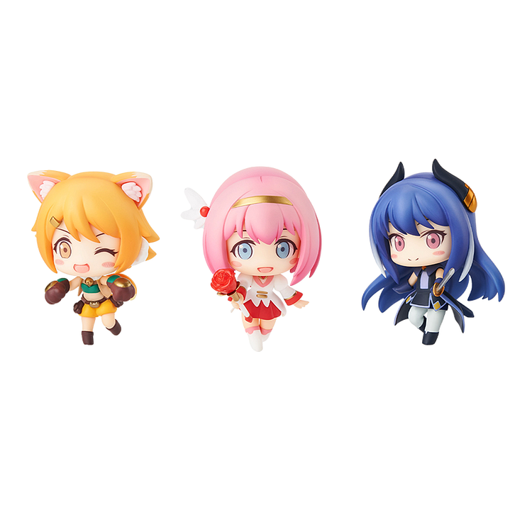 BeBOX Princess Connect! Re:Dive Deformed Figure Twinkle Wish Yui / Hiyori / Rei