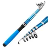 Telescopic Fishing Rod Short Collapsible Rod for Saltwater and Freshwater (1.8M)