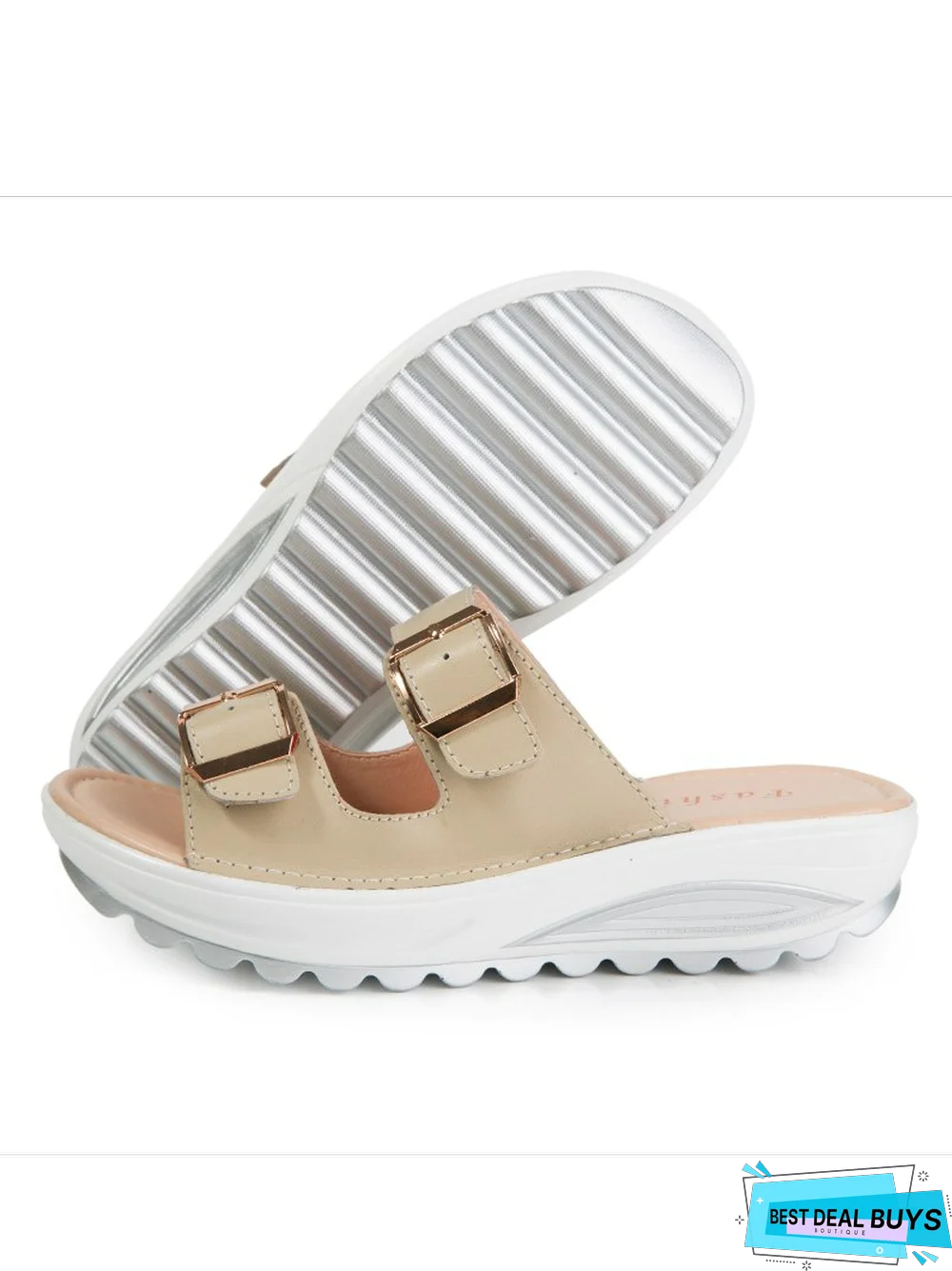Casual Buckle All Season Flats