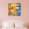 Winnie the pooh - 11CT Stamped Cross Stitch 40*40cm