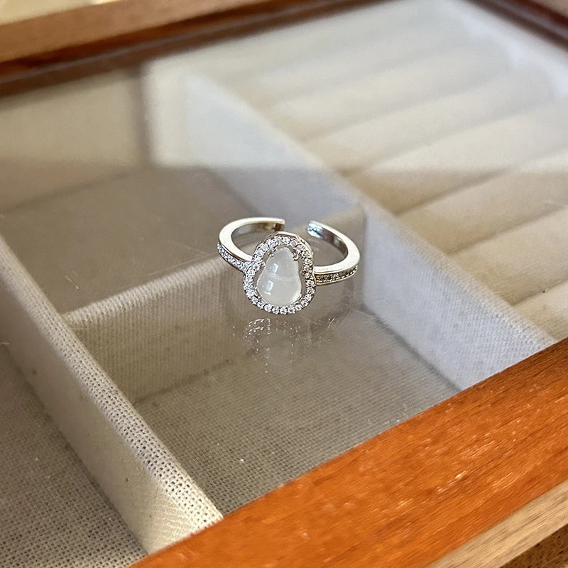 Minimalist Geometric Copper Plating Women’s Open Rings