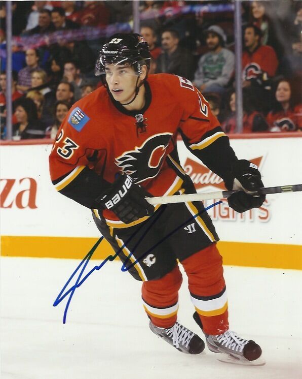 Calgary Flames Sean Monahan Autographed Signed 8x10 NHL Photo Poster painting COA K