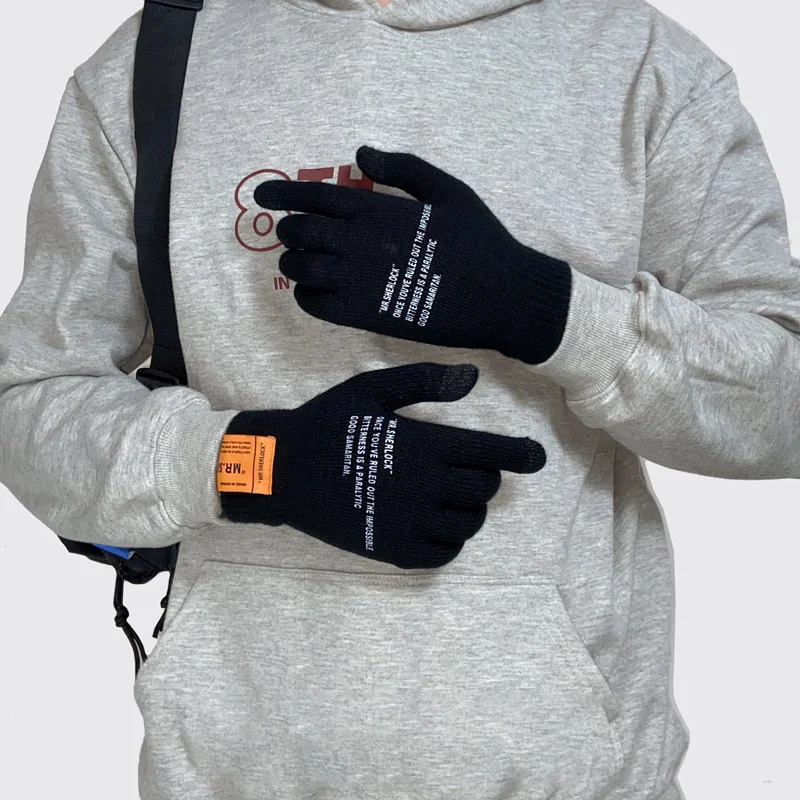 Winter Windproof & Warmth Touch Screen Gloves Techwear Shop