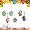 Eier, Diamantbemalung, Schl&uuml;sselanh&auml;nger, doppelseitig Tier f&uuml;r die Handtasche f&uuml;r Erwachsene, Handtaschendekoration,