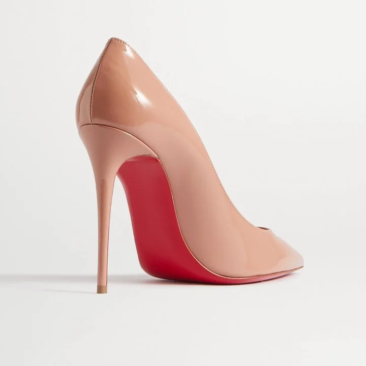 100mm Women's Red Bottom High Heels for Party Wedding Prom Nude Pumps/Sandals-MERUMOTE