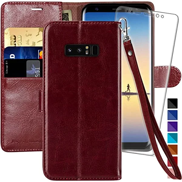 MONASAY Samsung Galaxy Note 8 Wallet Case, 6.3 inch