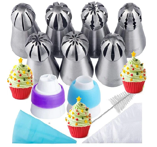 Cake Decor Piping Nozzle Set