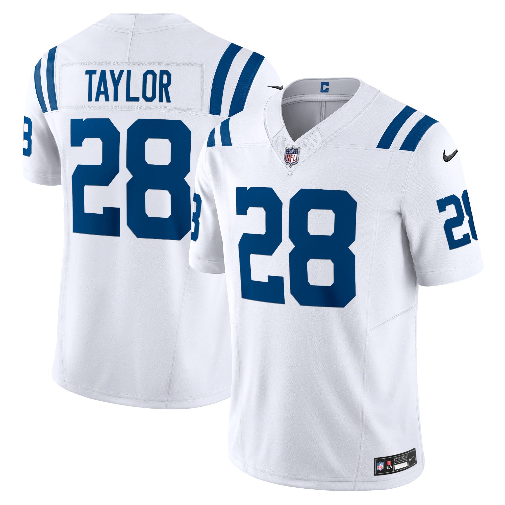 Jonathan Taylor Indianapolis Colts Nike Vapor F.U.S.E. Limited Jersey - White mysite