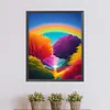 uk.everydayedeals (Limited Stock)Diamond Painting - Round AB Drills - Rainbow(45*55cm)