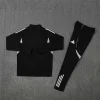 Kids Kit Argentina 2025-26 black Sports Suit Chandal