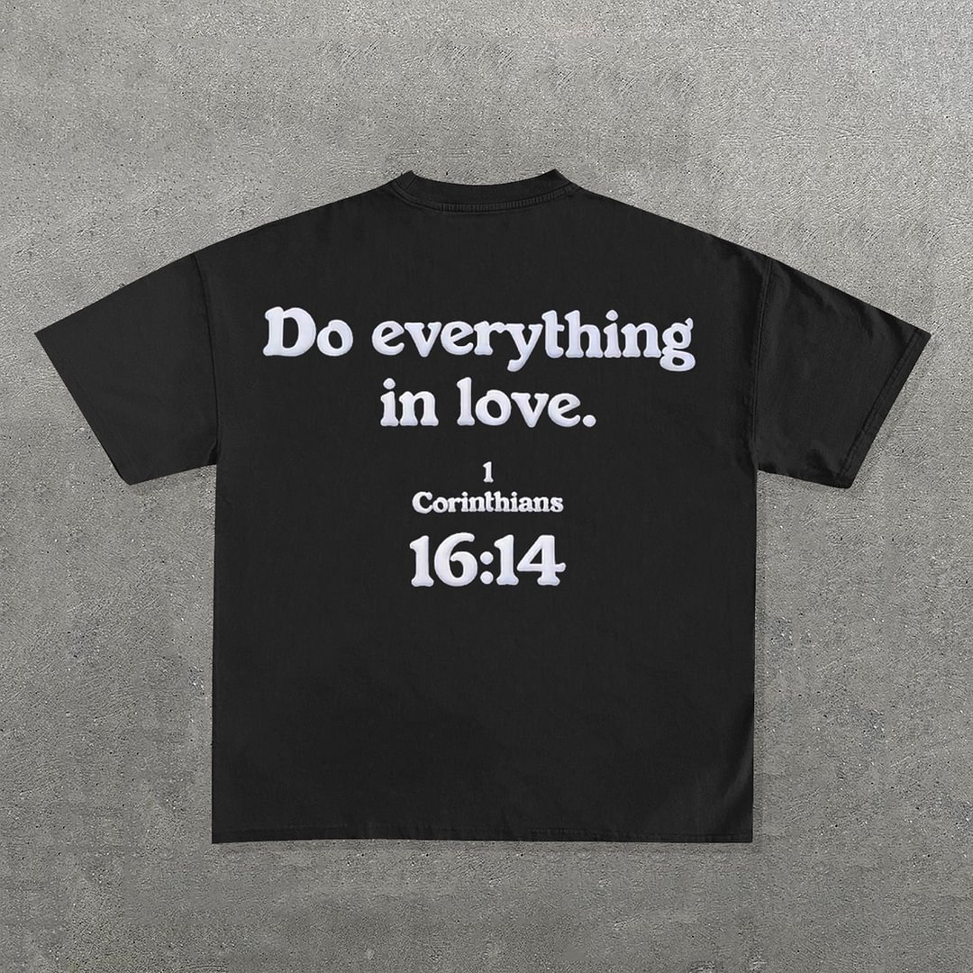 Sopula Do Everything In Love Graphic Cotton T-Shirt - SOPULA