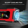 12V 6A Car Battery Charger LCD Display Car Battery Maintainer for Car Motorcycle