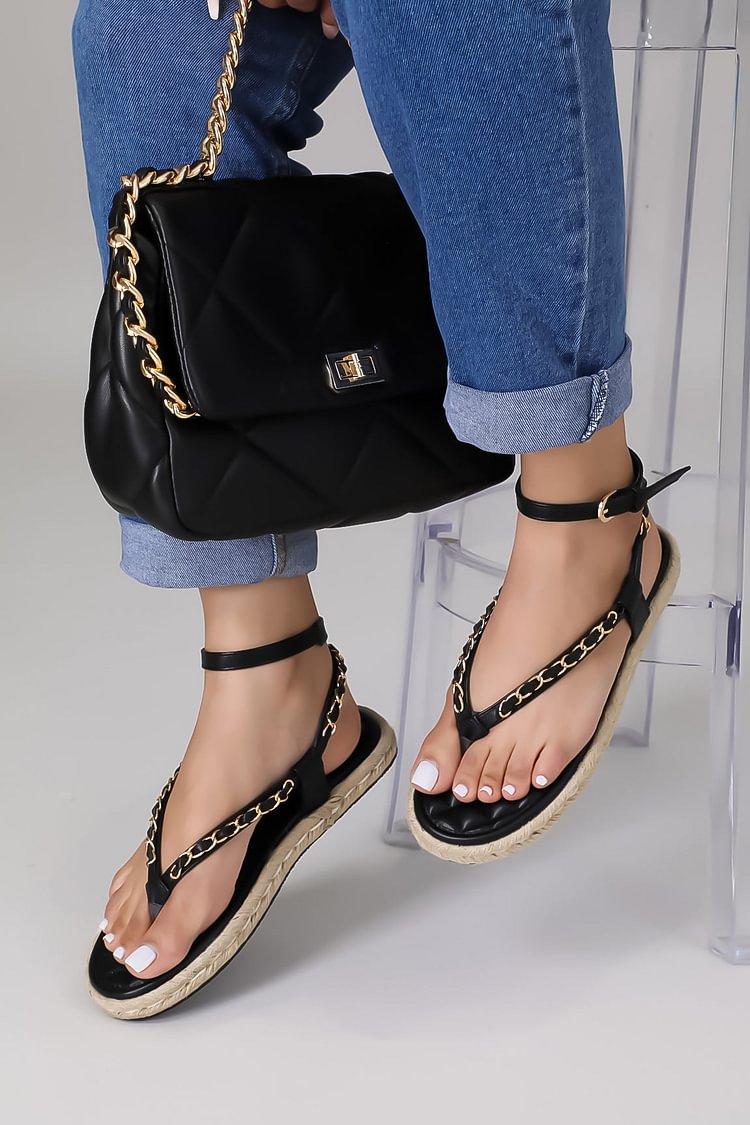 Beach Chain Flat Sandals
