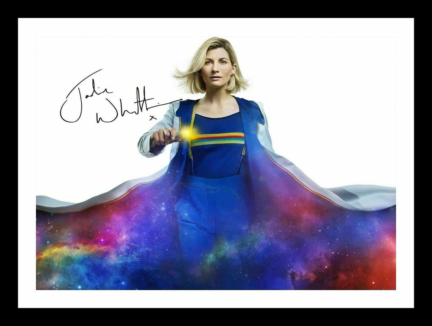 Jodie Whitaker - Doctor Who Autograph Signed & Framed Photo Poster painting 2