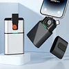 New Multifunctional Creative Personalized Metal Mobile Power USB Arc Windproof Lighter