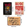 3PCS AC/DC - Vintage Metal Signs Set - 20*30cm/30*40cm - Music