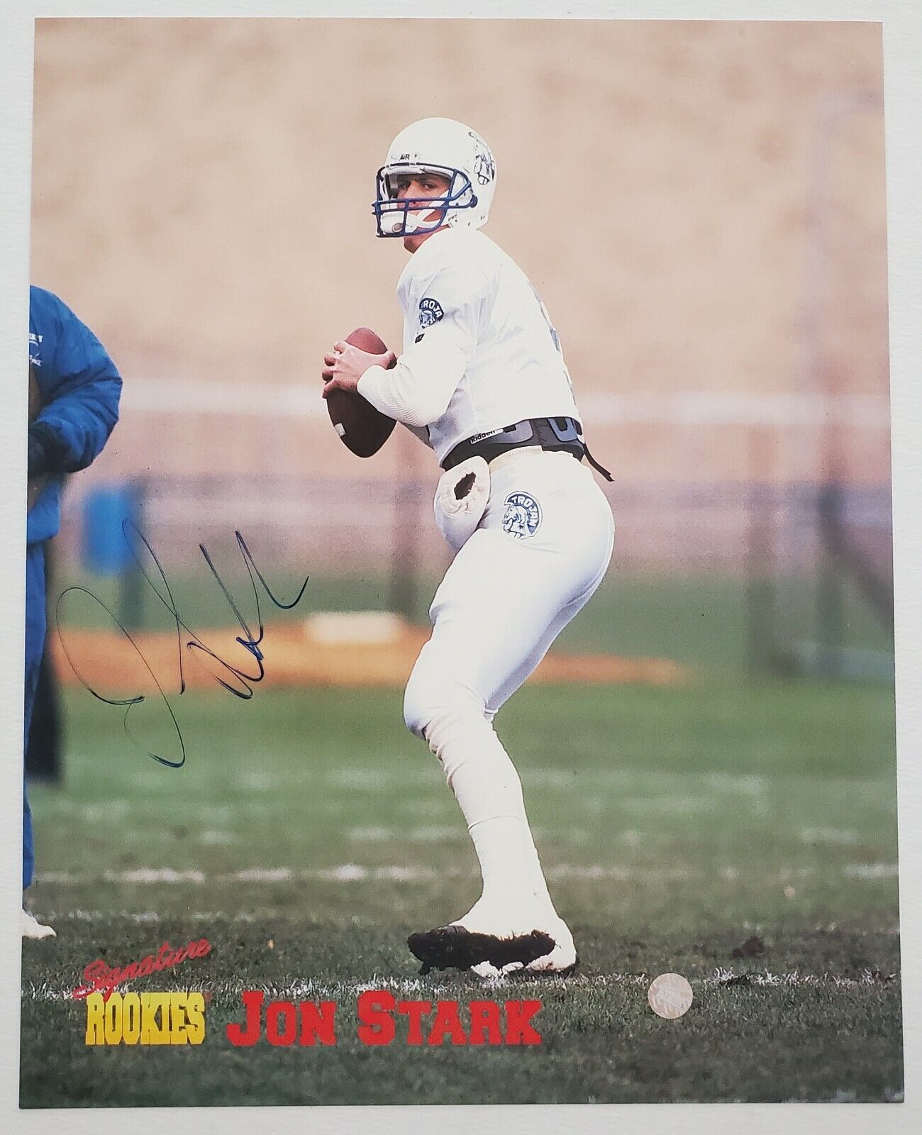 Jon Stark Signed Signature Rookies 8x10 Photo Poster painting College Trinity Trojans NFL RAD